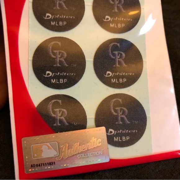 2008 Officially Licensed MLBP Colorado Rockies - Phiten X30 Titanium Discs - Picture 3 of 9